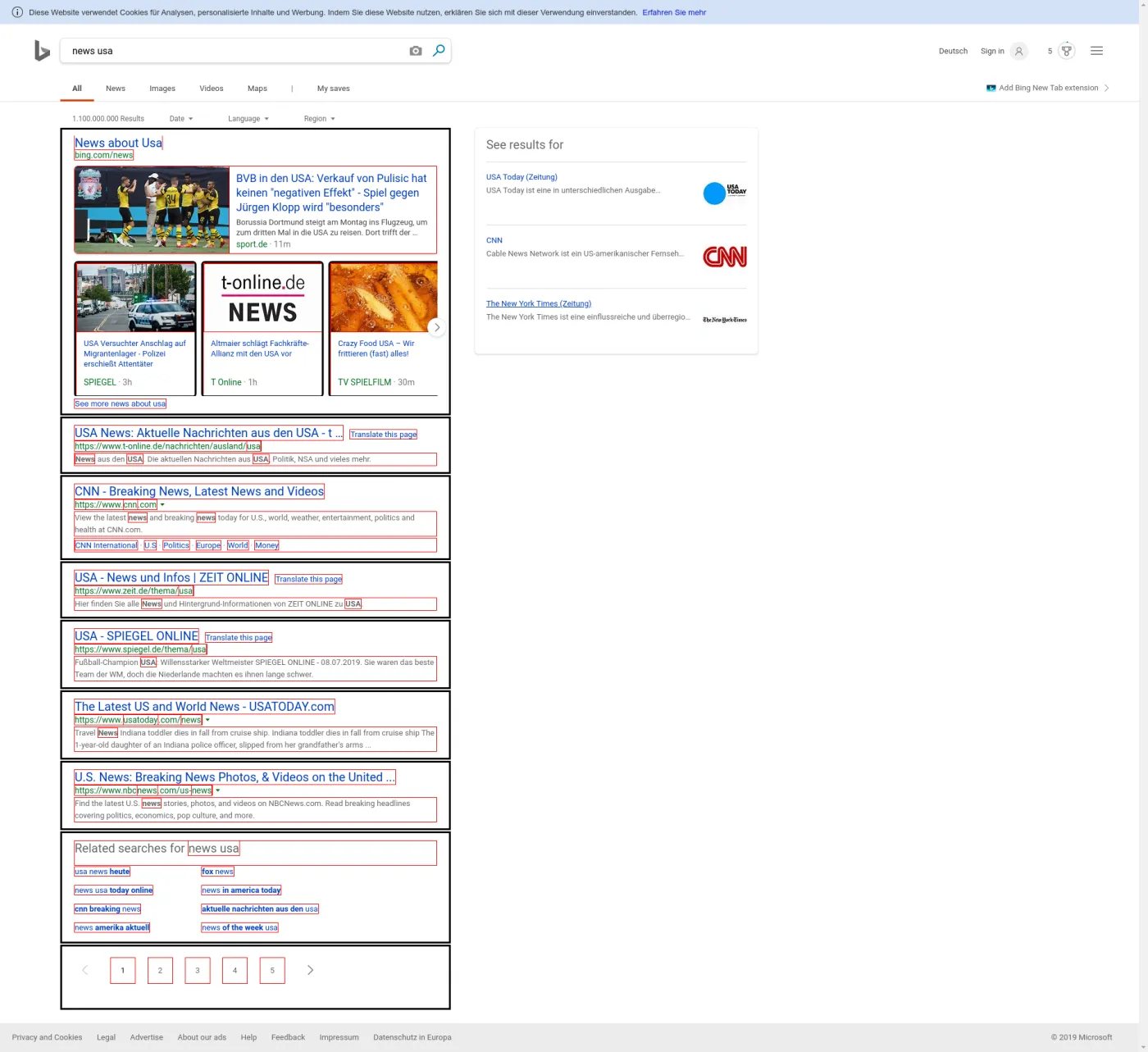 bing structure example
