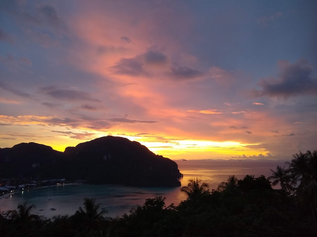 Sunset in Koh Phi Phi